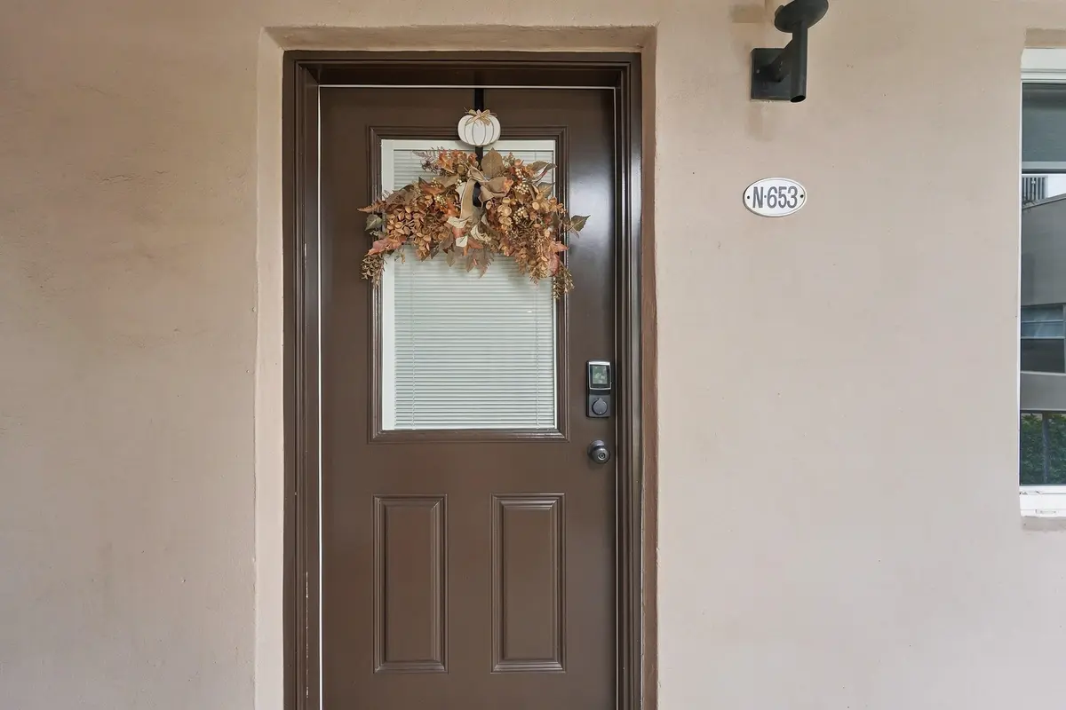 05_exterior entry at 653 NORMANDY Lane Unit N, Delray Beach