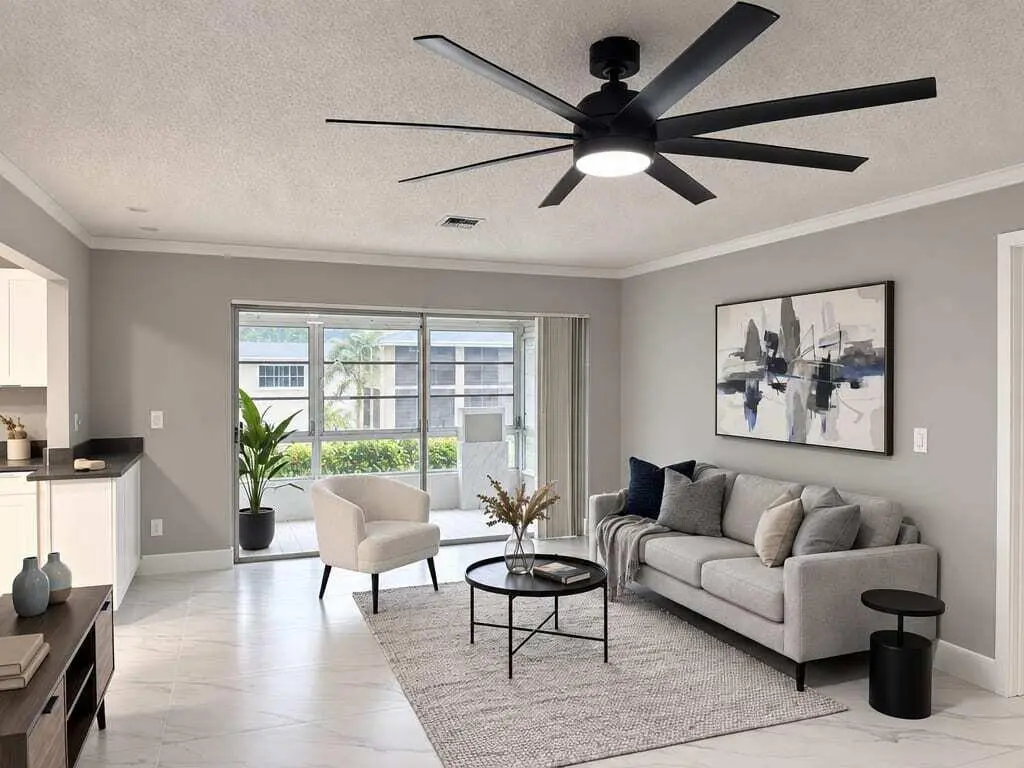 Fam Rm Virtually Staged at 944 Savannas Point Drive A, Fort Pierce