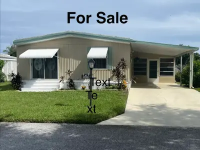 97 N Warner Drive, Jensen Beach – Manufactured Home for sale