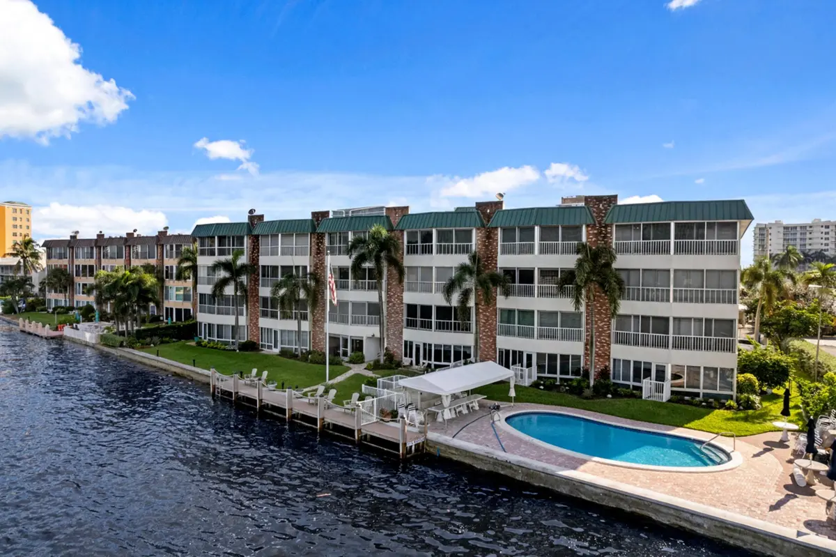 Aerial View at 711 N RIVERSIDE Drive 401, Pompano Beach