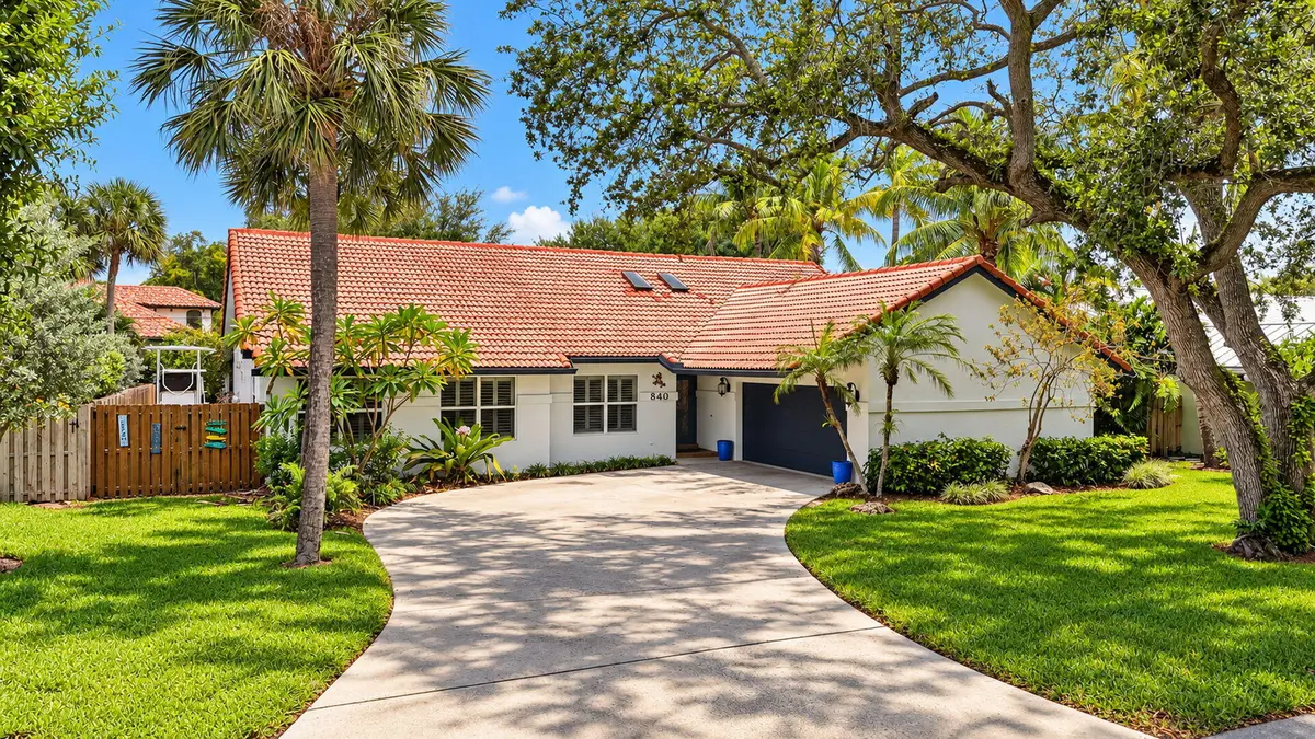 Front Exterior at 840 SW 21ST Street, Boca Raton