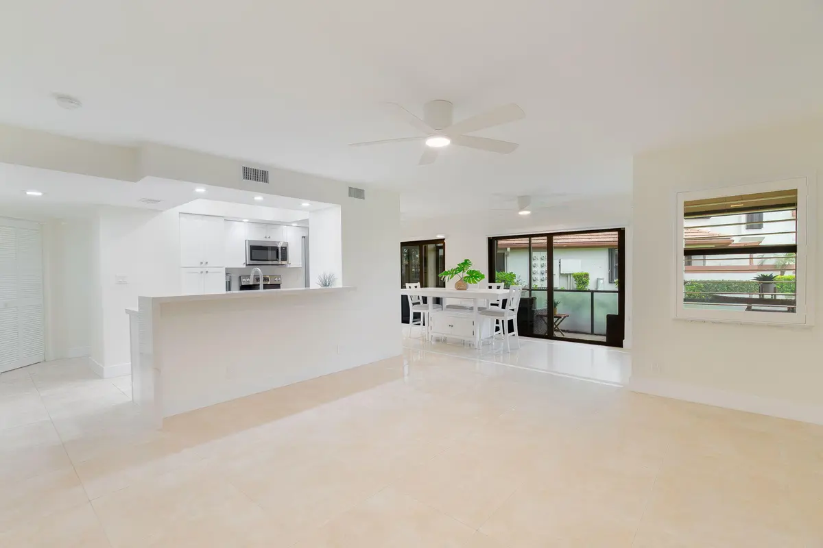 Living Room Looking Into Kitchen at 12660 Shoreline Drive 1C, Wellington