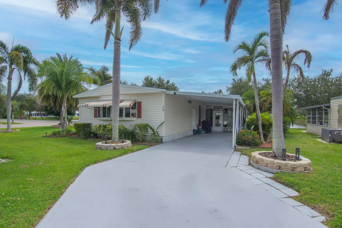 Front of Structure at 16 Santa Maria Court, Port St. Lucie
