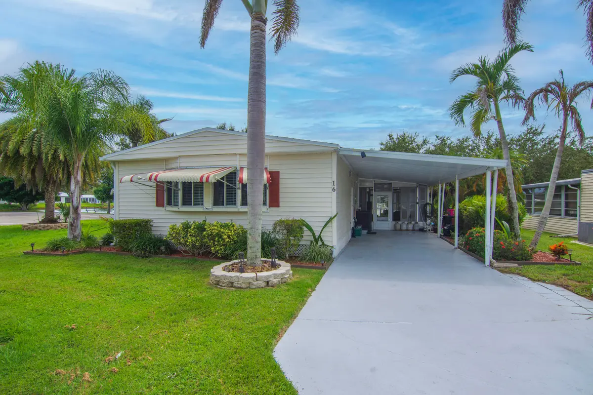 Front of Structure at 16 Santa Maria Court, Port St. Lucie