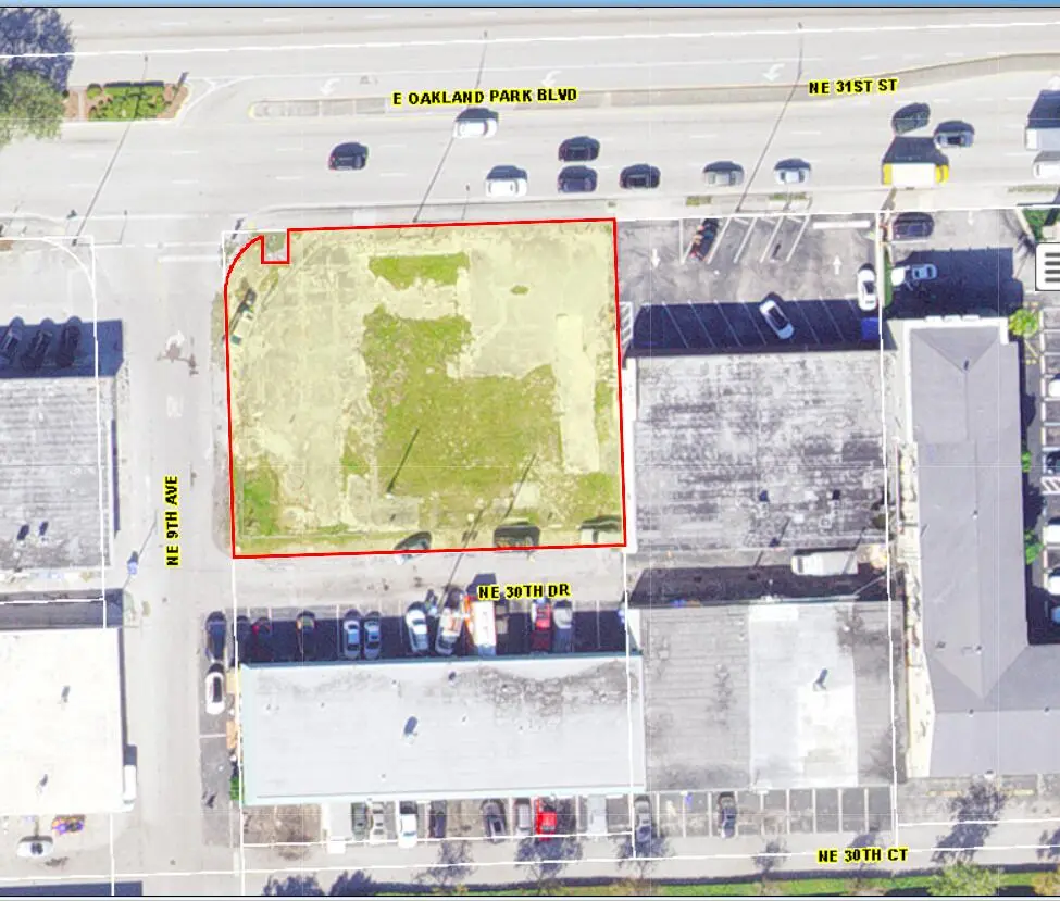 County Location Map at 1048 E OAKLAND PARK Boulevard, Oakland Park