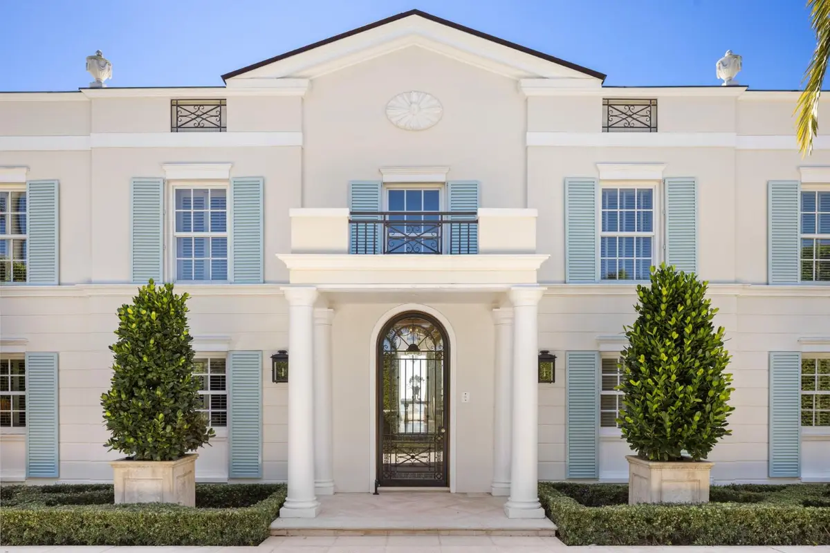 Front Exterior at 320 El Vedado Road, Palm Beach