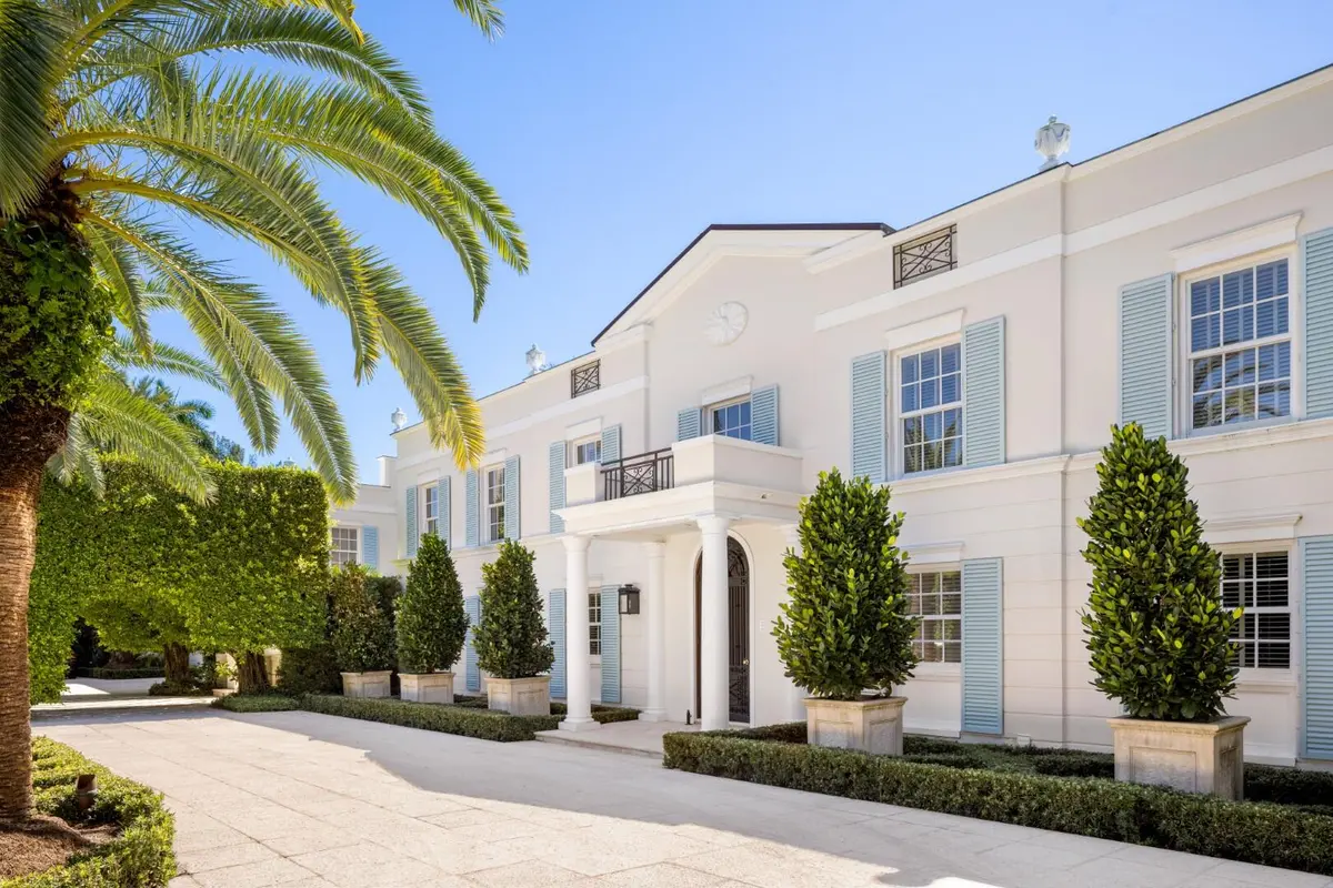 Front Exterior at 320 El Vedado Road, Palm Beach