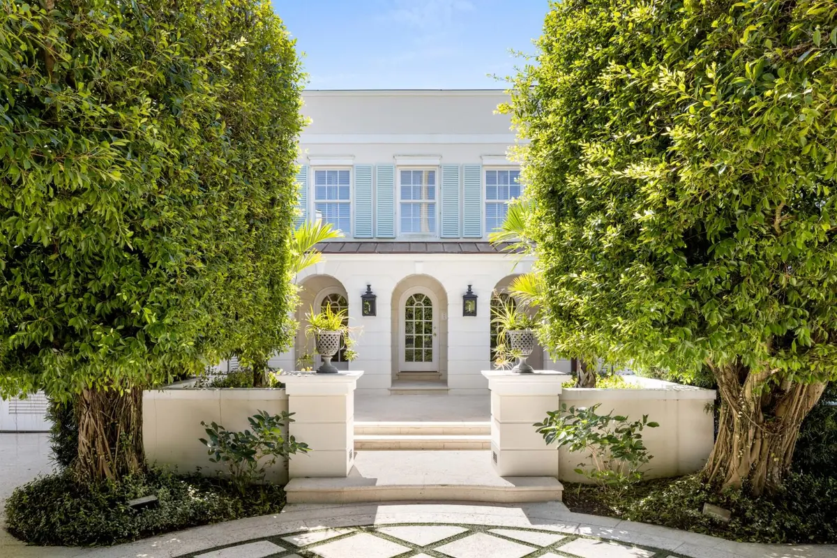 Front Exterior at 320 El Vedado Road, Palm Beach