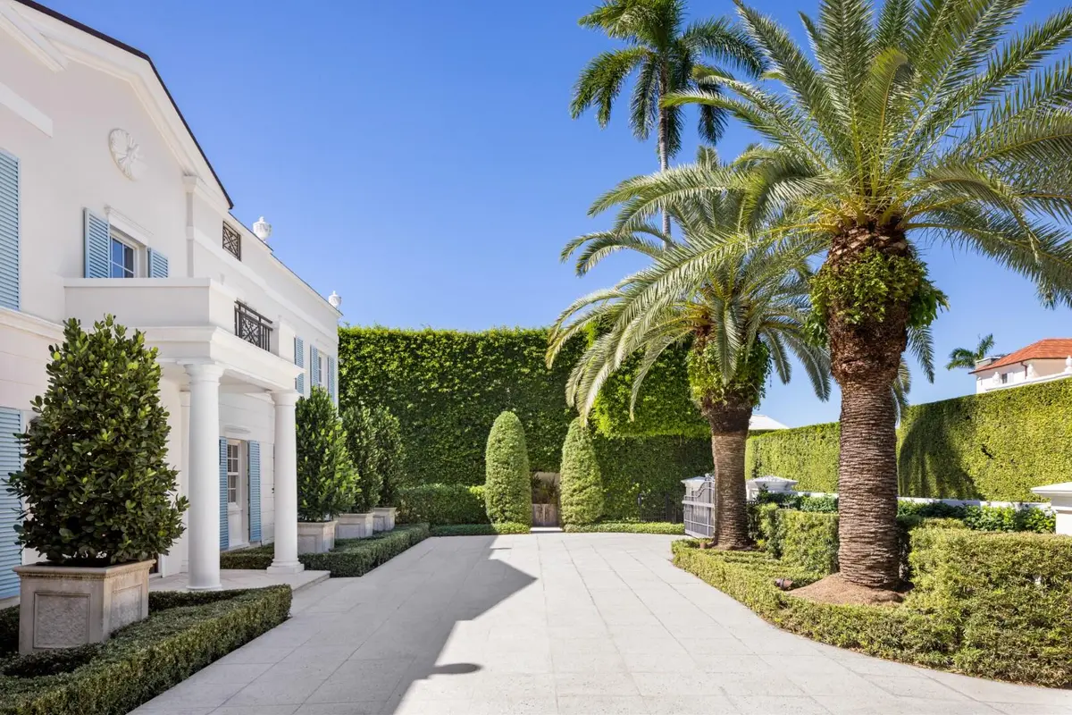 Front Exterior at 320 El Vedado Road, Palm Beach