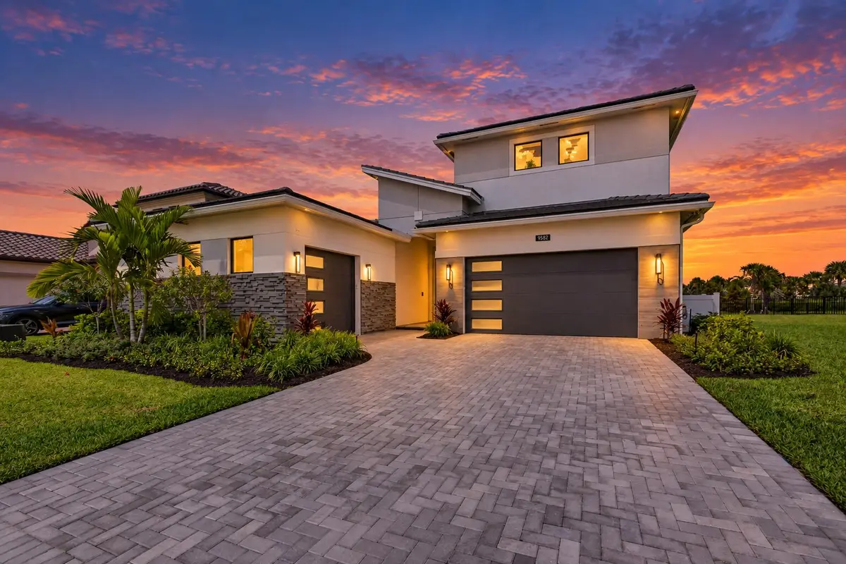 Front of Home at 9582 St. Germain Drive, Palm Beach Gardens