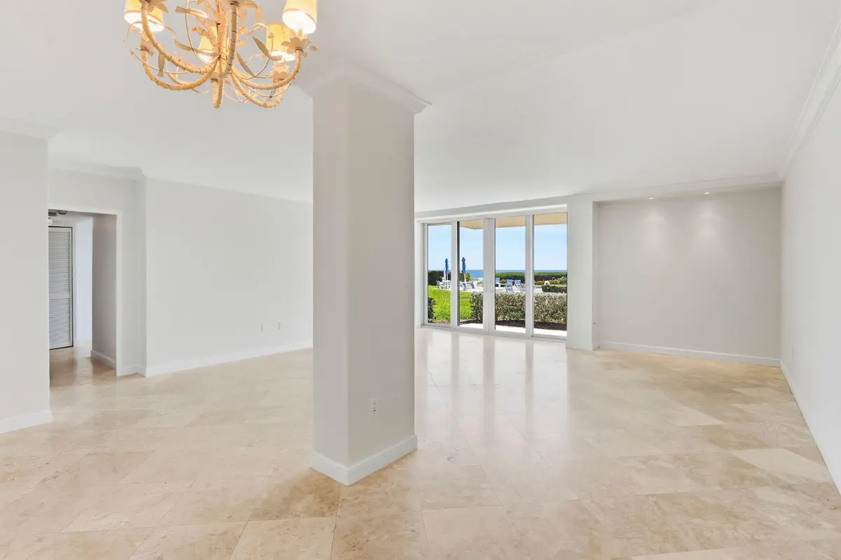 Living space at 1225 S OCEAN Boulevard 101, Delray Beach