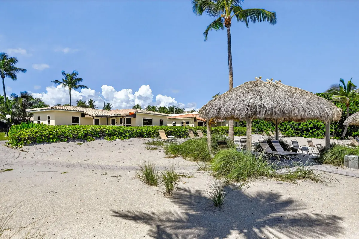 upper private beach at 1225 HILLSBORO MILE B2, Hillsboro Beach