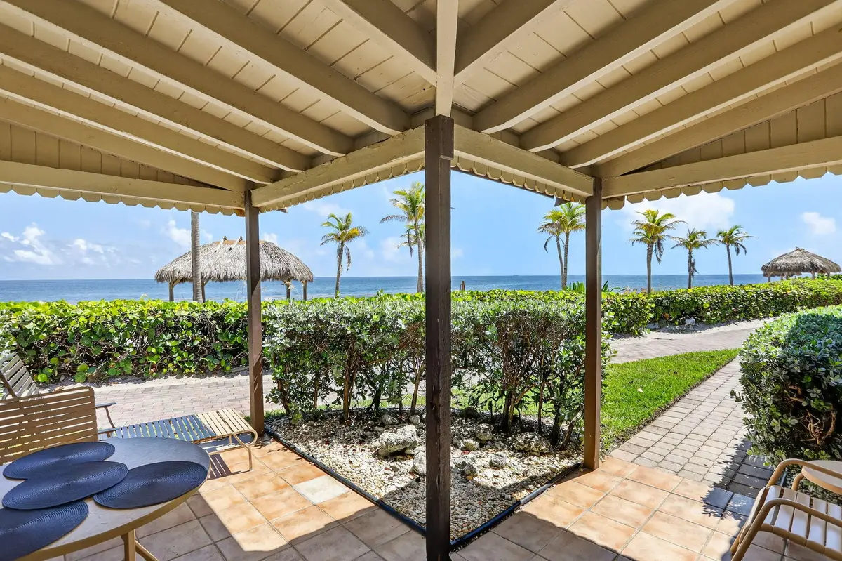 front porch at 1225 HILLSBORO MILE B2, Hillsboro Beach