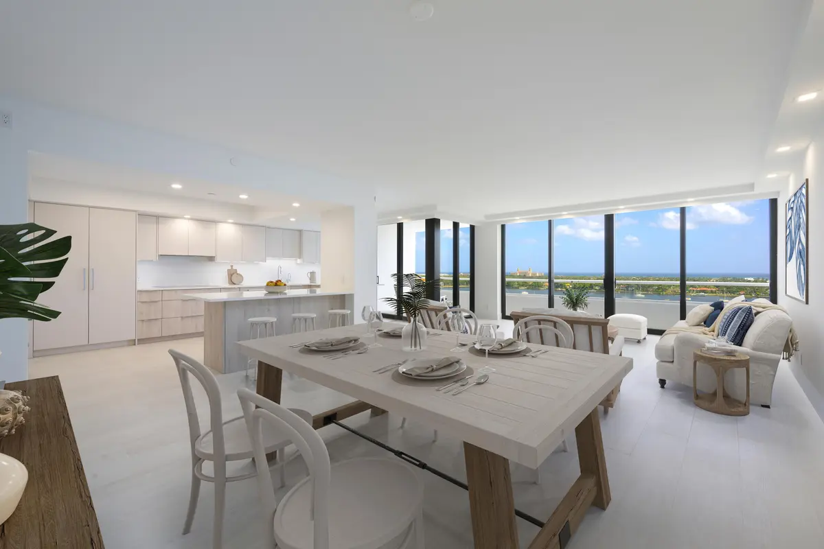 Virtually Staged at 525 S Flagler Drive 14c, West Palm Beach