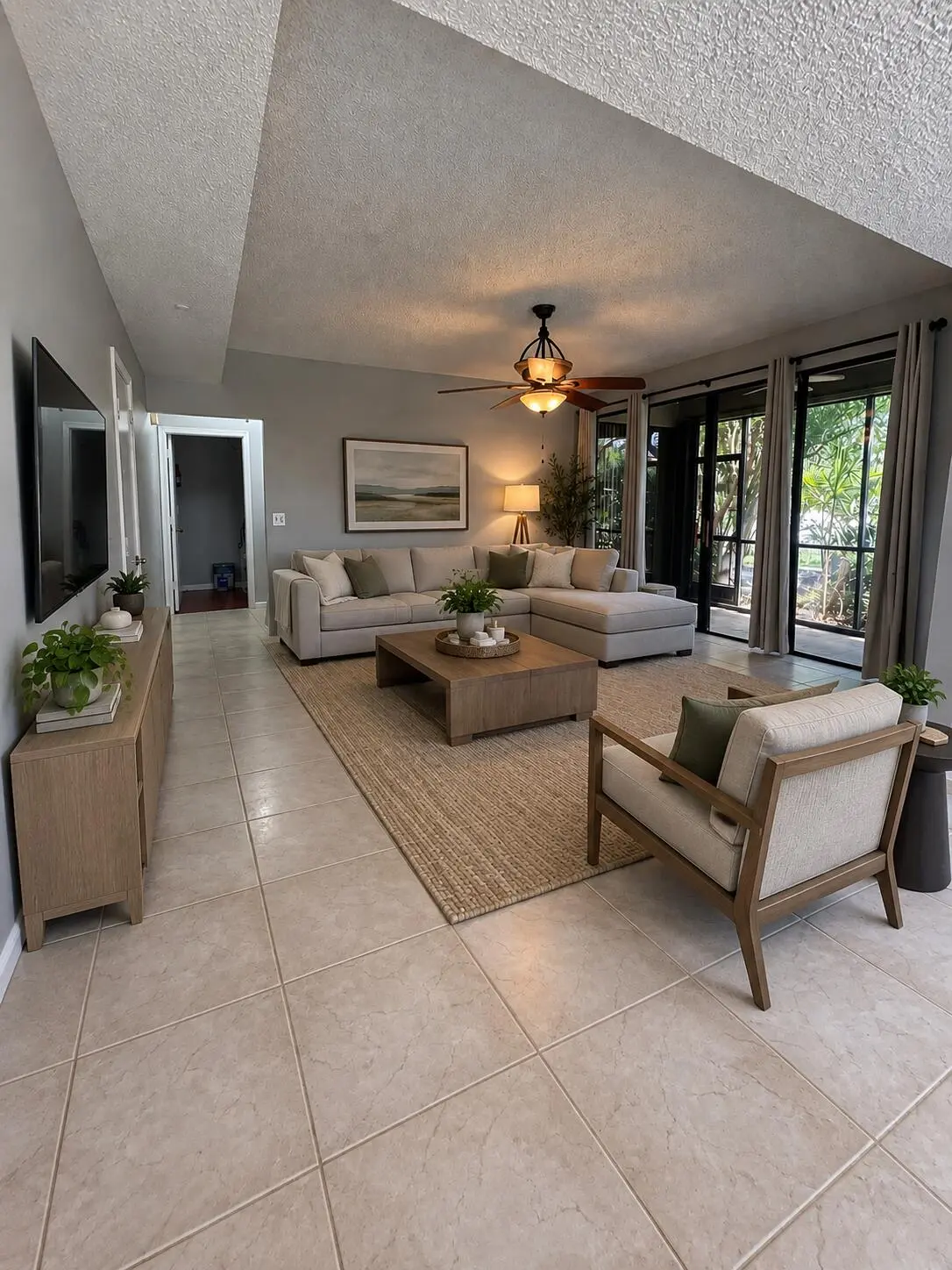 Living Area at 1000 NW 105th Way 1000, Plantation