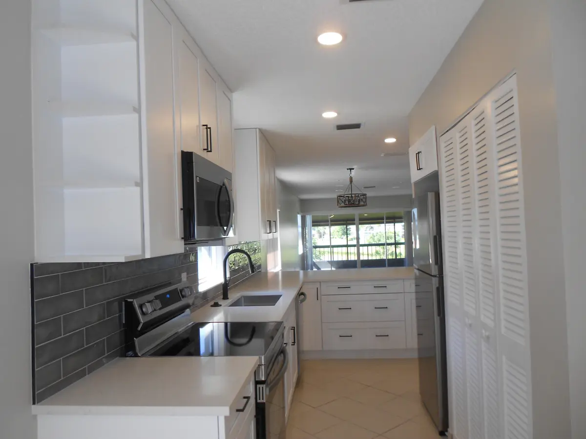 Kitchen at 13809 Royal Palm Court B, Delray Beach