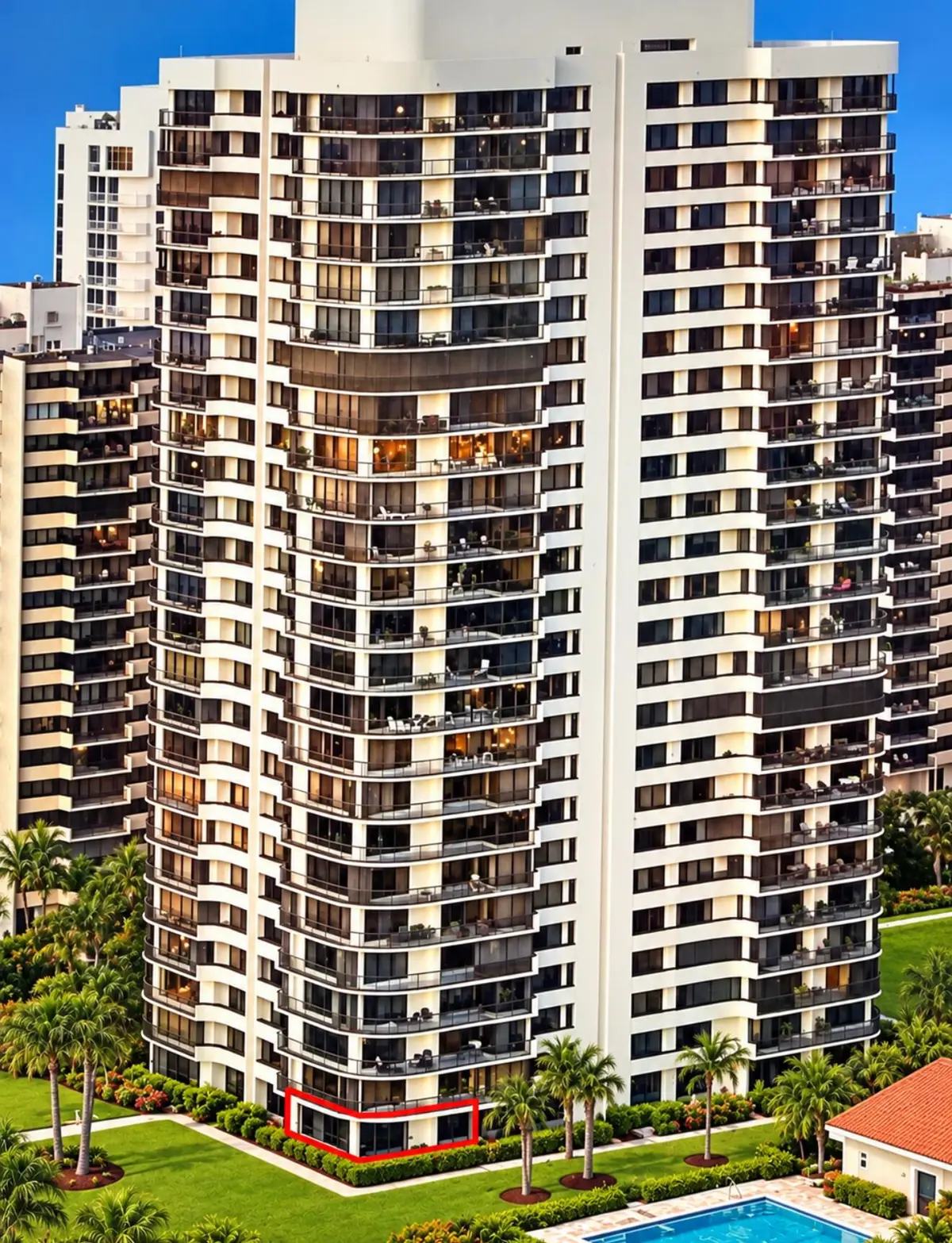 AI generated image at 4100 N Ocean Drive 104, Singer Island
