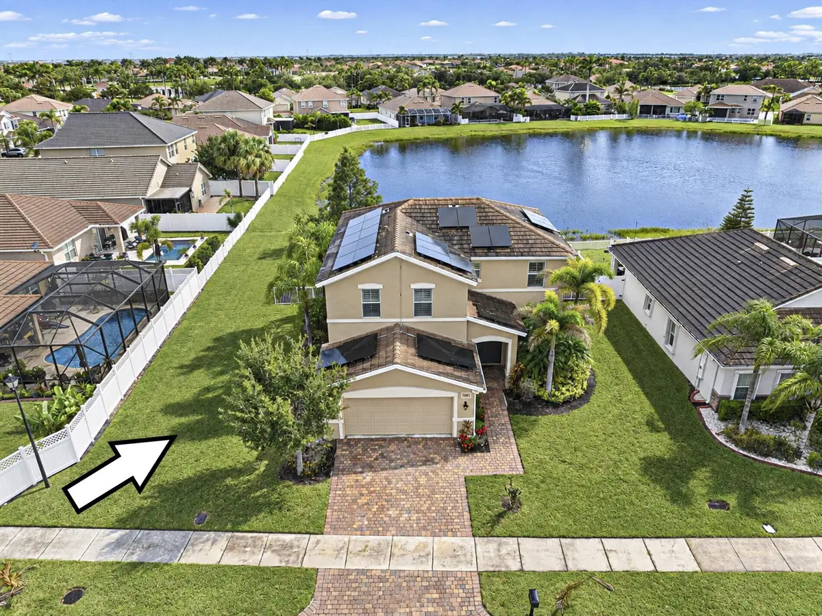 Aerial View of HOme at 11359 SW HALTON Street, Port St. Lucie