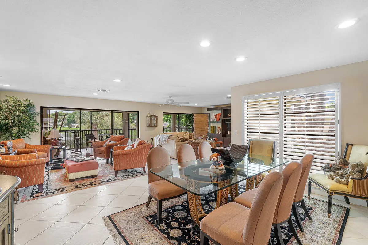 Dining Area at 12 WESTGATE Lane 12D, Boynton Beach
