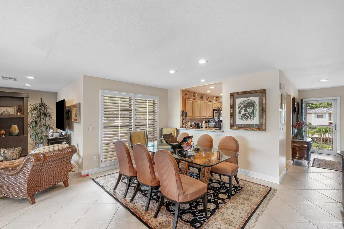 Dining Area at 12 WESTGATE Lane 12D, Boynton Beach