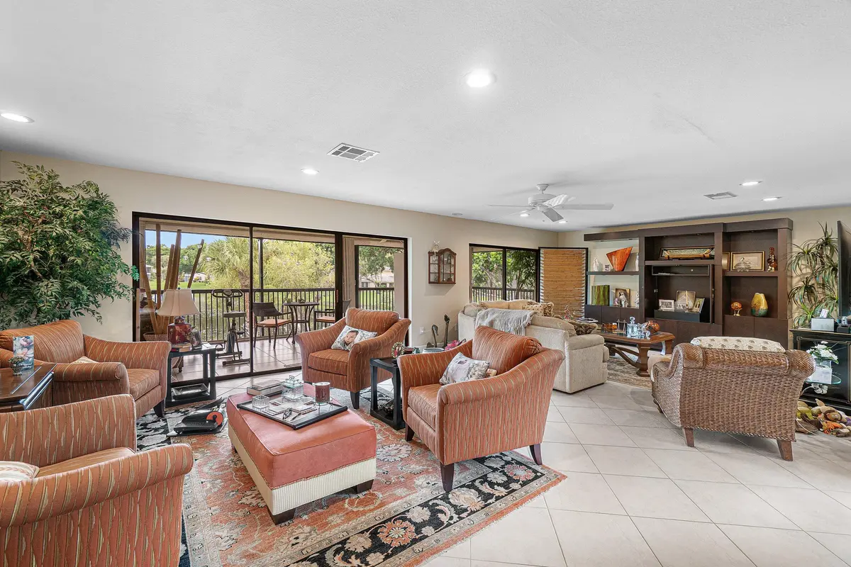 Living Room at 12 WESTGATE Lane 12D, Boynton Beach