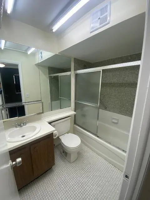 bathroom in second bedroom at 9620 SUNRISE LAKES Boulevard 304, Sunrise