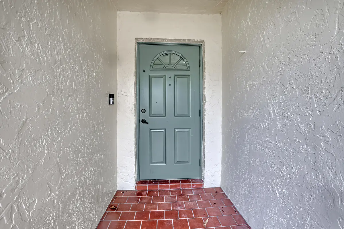 Entry at 5289 Crystal Anne Drive, West Palm Beach