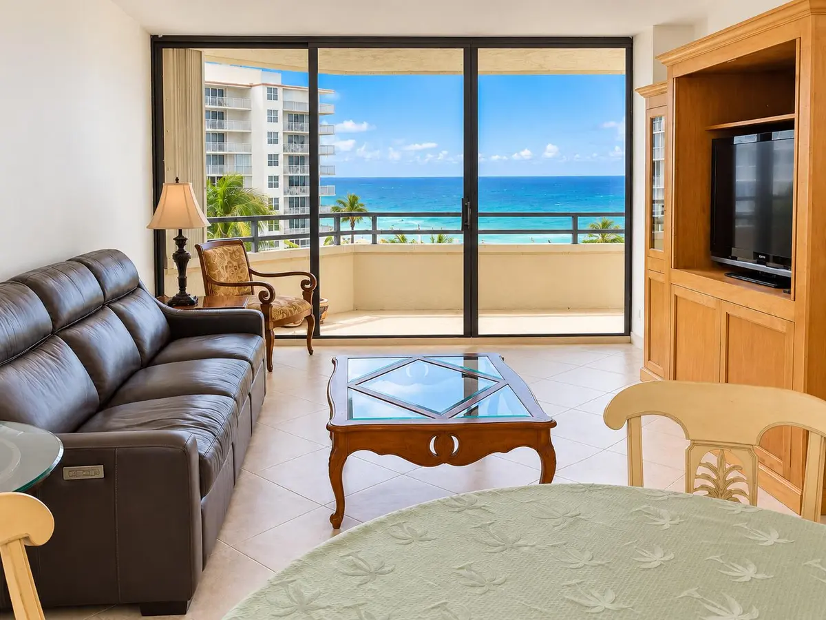 Living Room at 3560 S OCEAN Boulevard 506, South Palm Beach