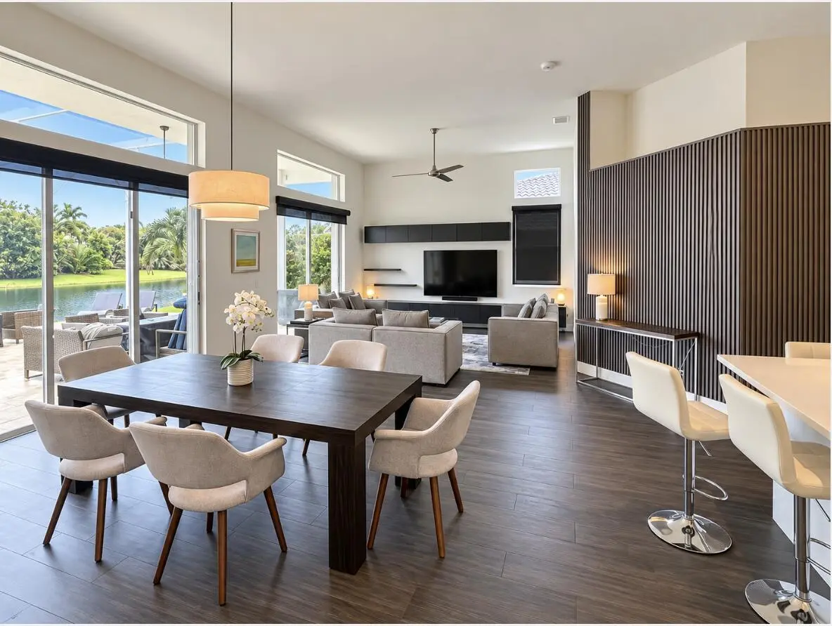 Living/Dining at 10659 SAINT THOMAS Drive, Boca Raton