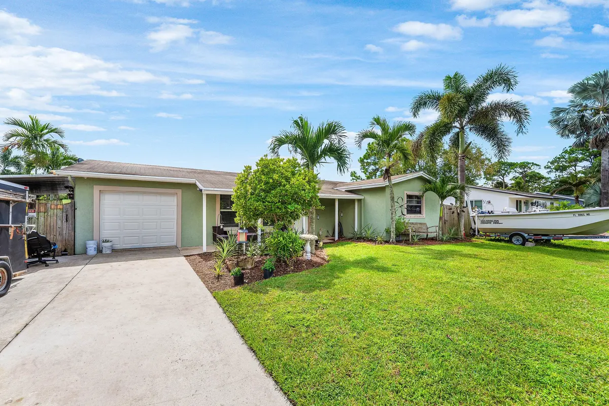 Front of the home at 7416 Cocoanut Drive, Greenacres