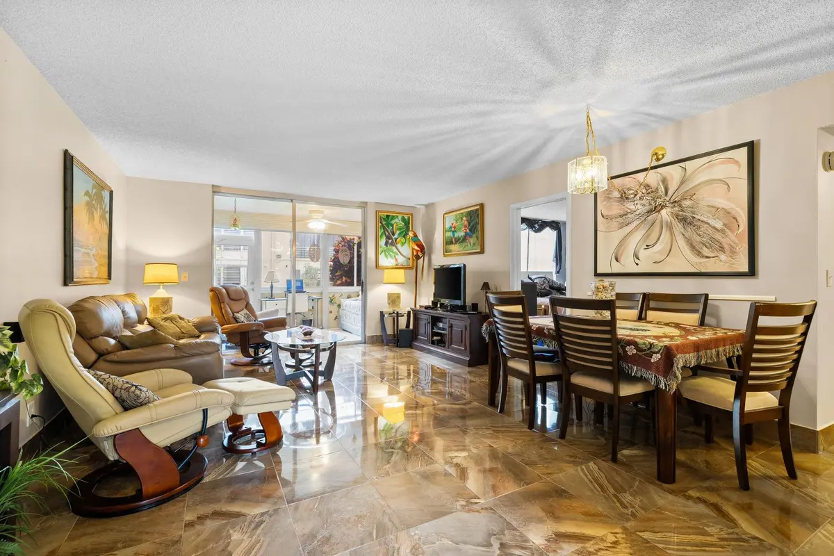 Dining Area at 10 WILLOWBROOK Lane 108, Delray Beach