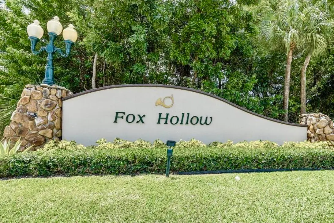Fox HollowEntrance at 7705 Forest Green Lane, Boynton Beach