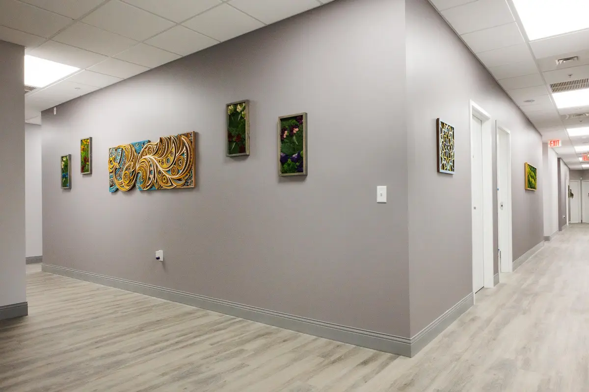 Hallway at 600 Heritage Drive 210, Jupiter