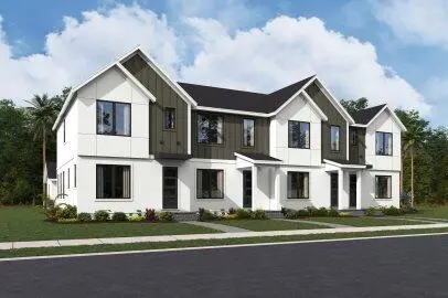 N20-Modern Farmhouse-4 Unit-TH-Gen3-elev at 957 SW Newfield Avenue, Palm City