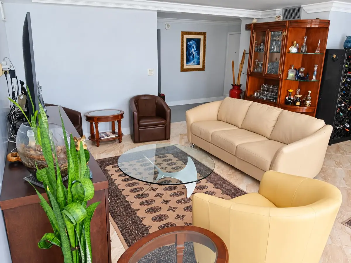 Living Room at 4280 Galt Ocean Drive 2C, Fort Lauderdale