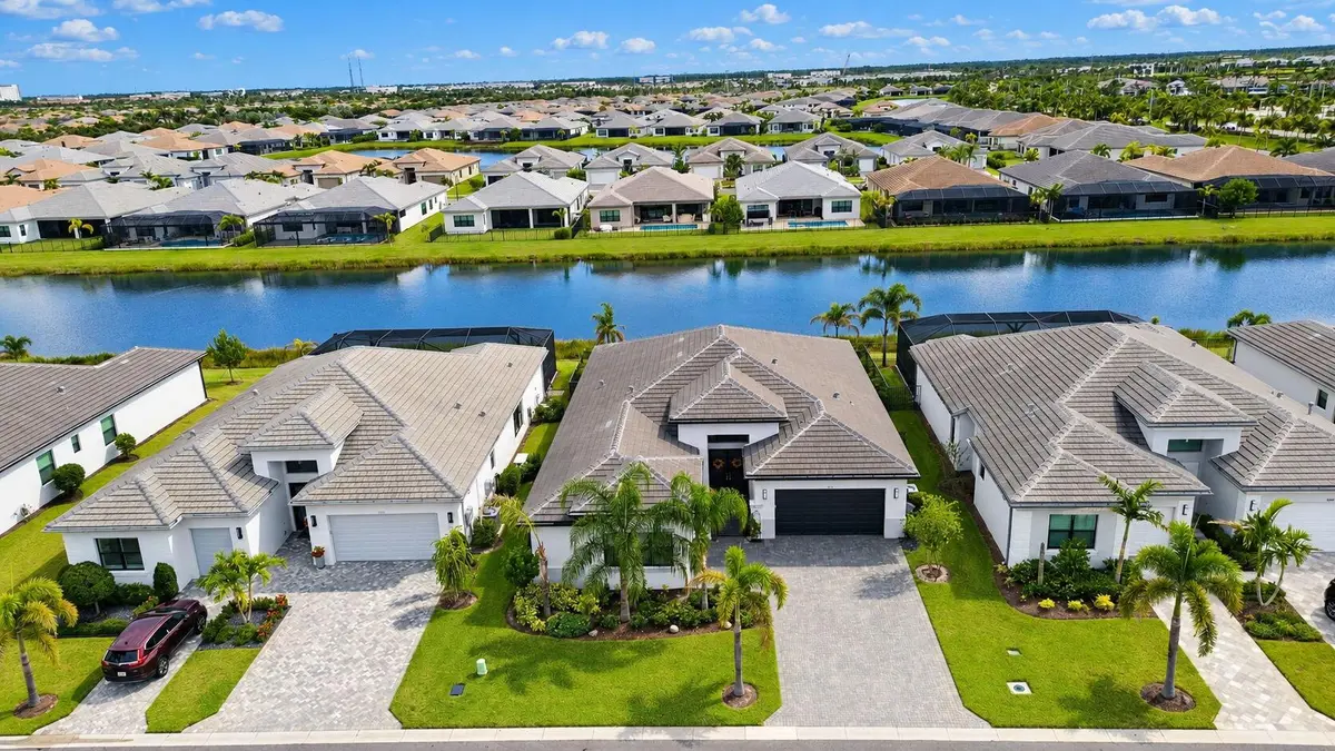 Aerial Front at 12441 SW CRYSTAL COVE Drive, Port St. Lucie