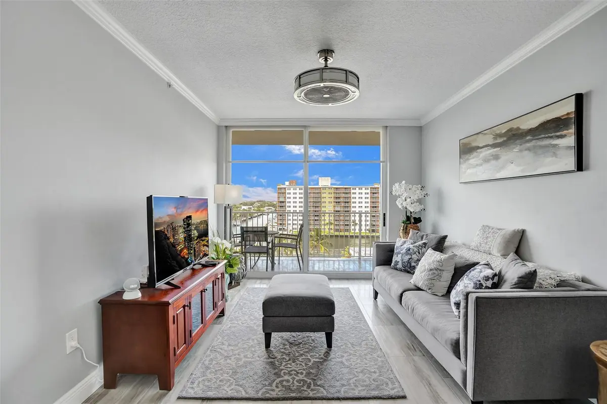 Living Room at 3020 NE 32nd Avenue Unit 618, Fort Lauderdale