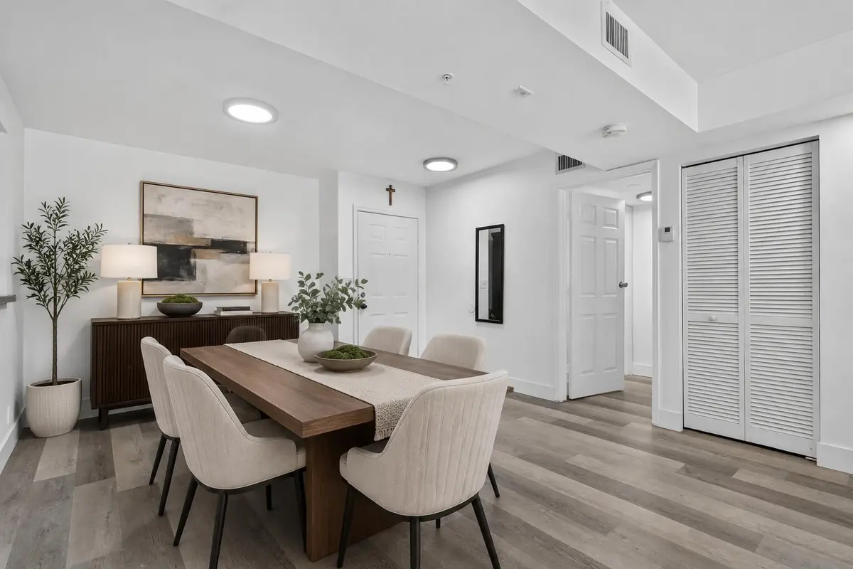 Dining Area at 2731 Ocean Club Boulevard 102, Hollywood