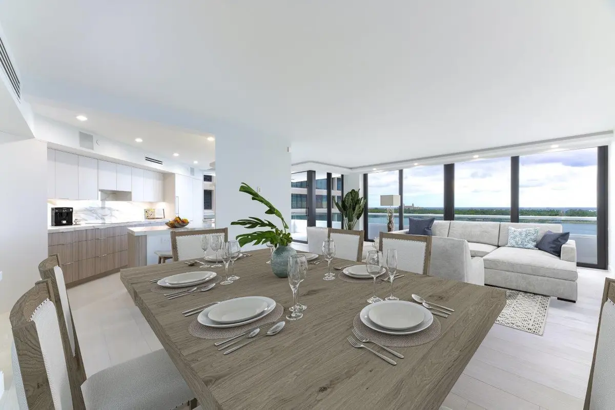 Virtually Staged at 525 S Flagler Drive 11A, West Palm Beach