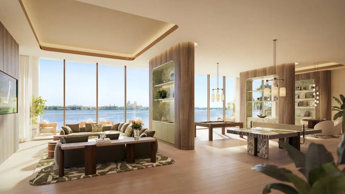 12_Amenity_Game_Lounge at 1865 N Flagler Drive 1703, West Palm Beach