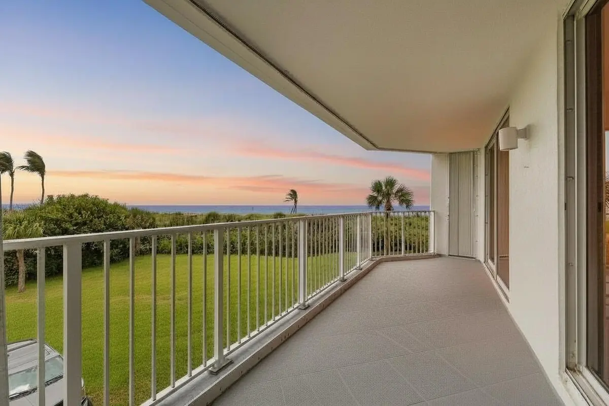 Balcony at 2700 N HIGHWAY A1A 302, Fort Pierce