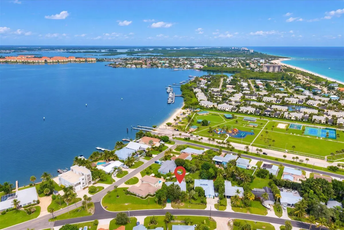 Aerial View at 1706 Plover Avenue, Fort Pierce