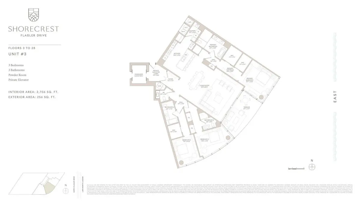 02_Residence_Floorplan (3) at 1865 N Flagler Drive 1703, West Palm Beach