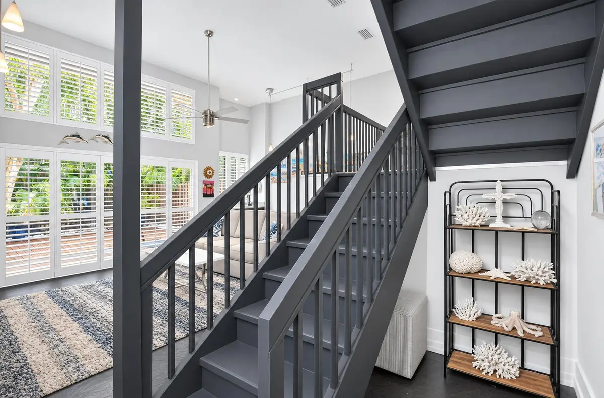 painted stairs at 884 SE 19th Avenue 10, Deerfield Beach