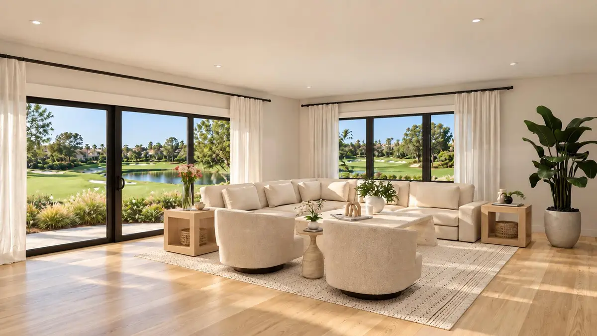 LIVING ROOM 1 at 1314 N Lakeside Drive, Lake Worth