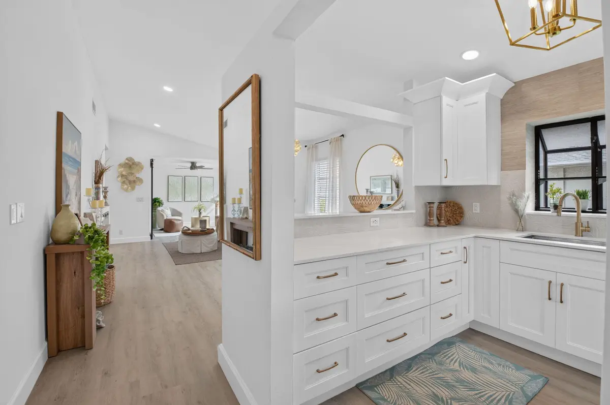 VIEW FROM ENTRY at 8625 FLAMINGO Drive, Boca Raton