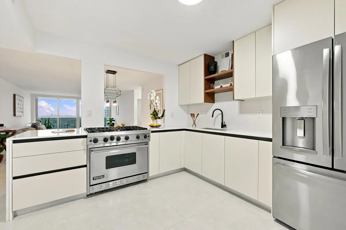 kitchen at 3140 S Ocean Drive 610, Hallandale Beach