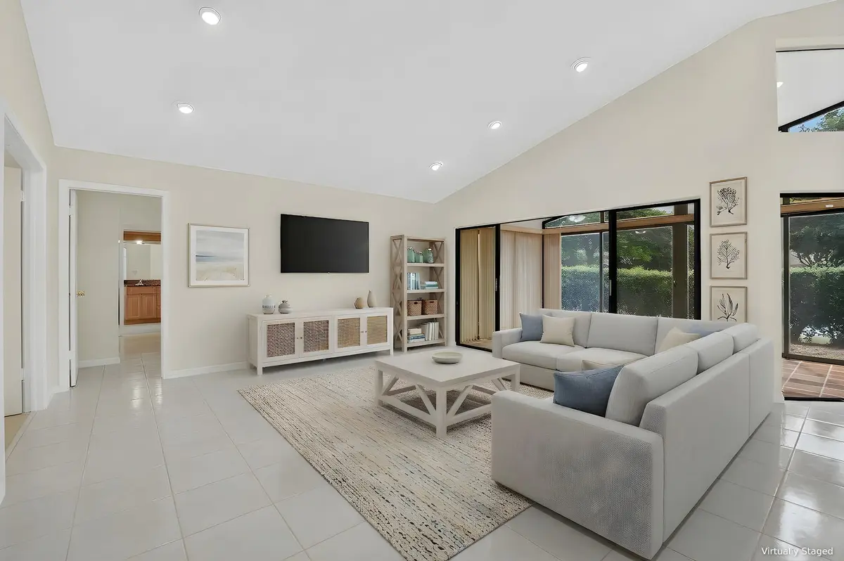 Living room at 23363 Water Circle, Boca Raton