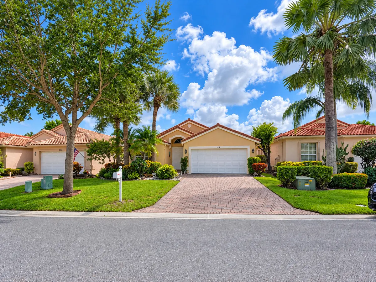 FRONT OF HOUSE at 5288 GREY BIRCH Lane, Boynton Beach