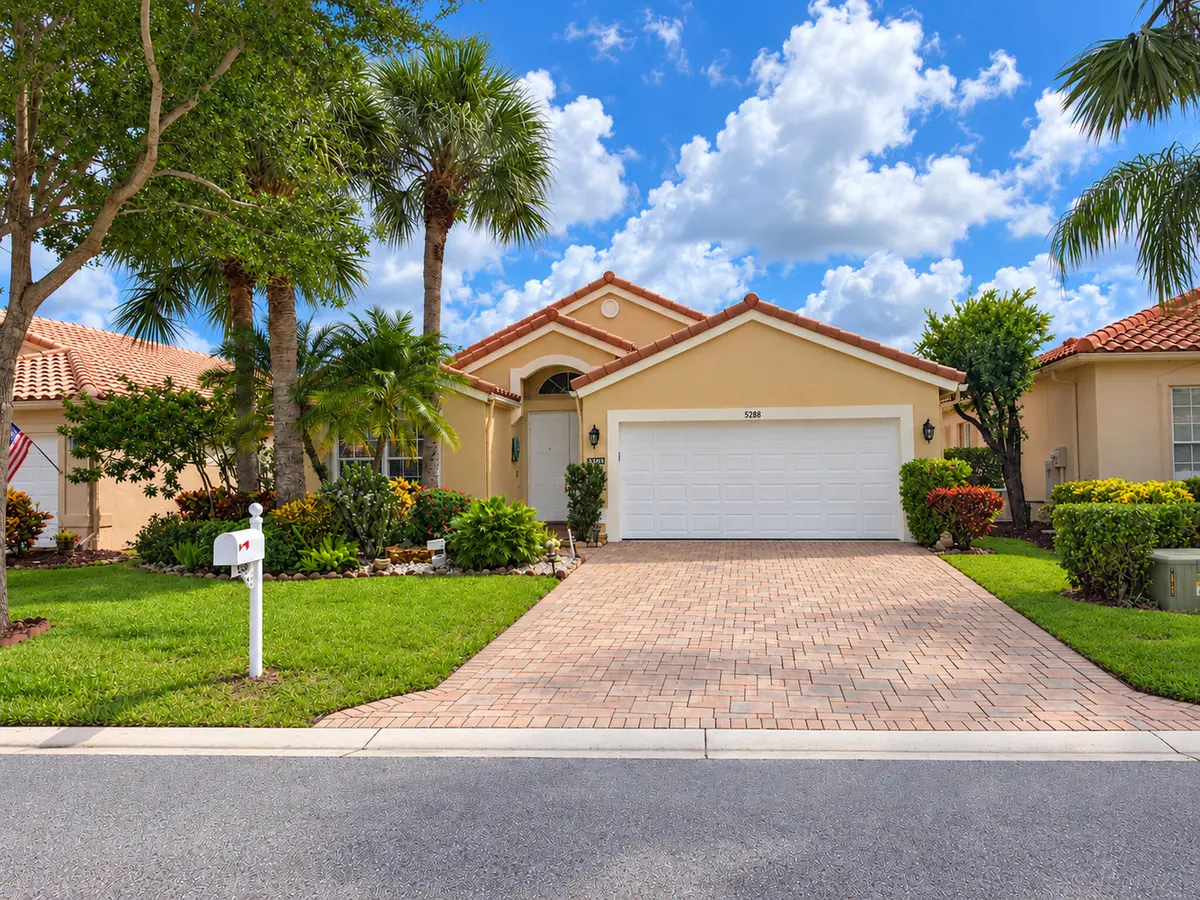 FRONT OF HOME at 5288 GREY BIRCH Lane, Boynton Beach
